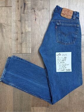 Vintage 80s Levis 501